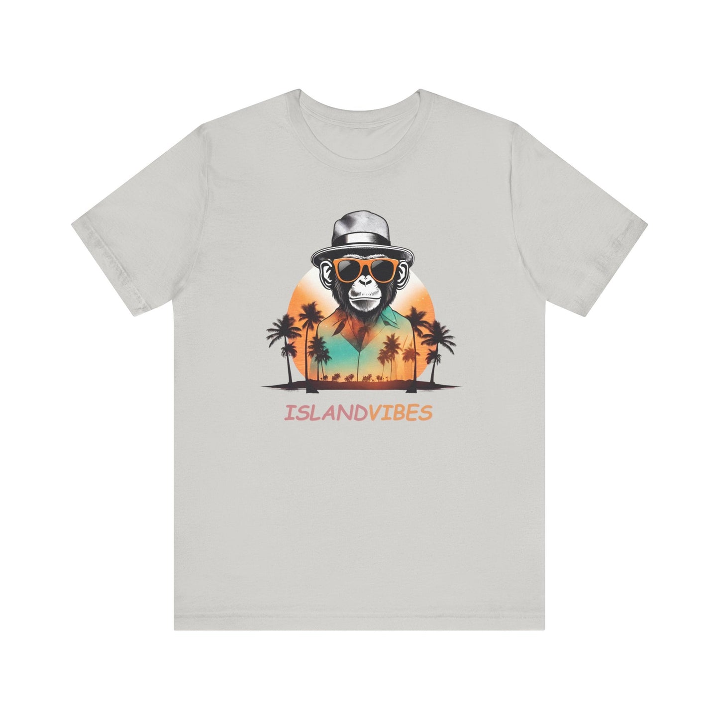 Island Monkey Business: Unisex Tee for Tropical Vibes! Great Gift