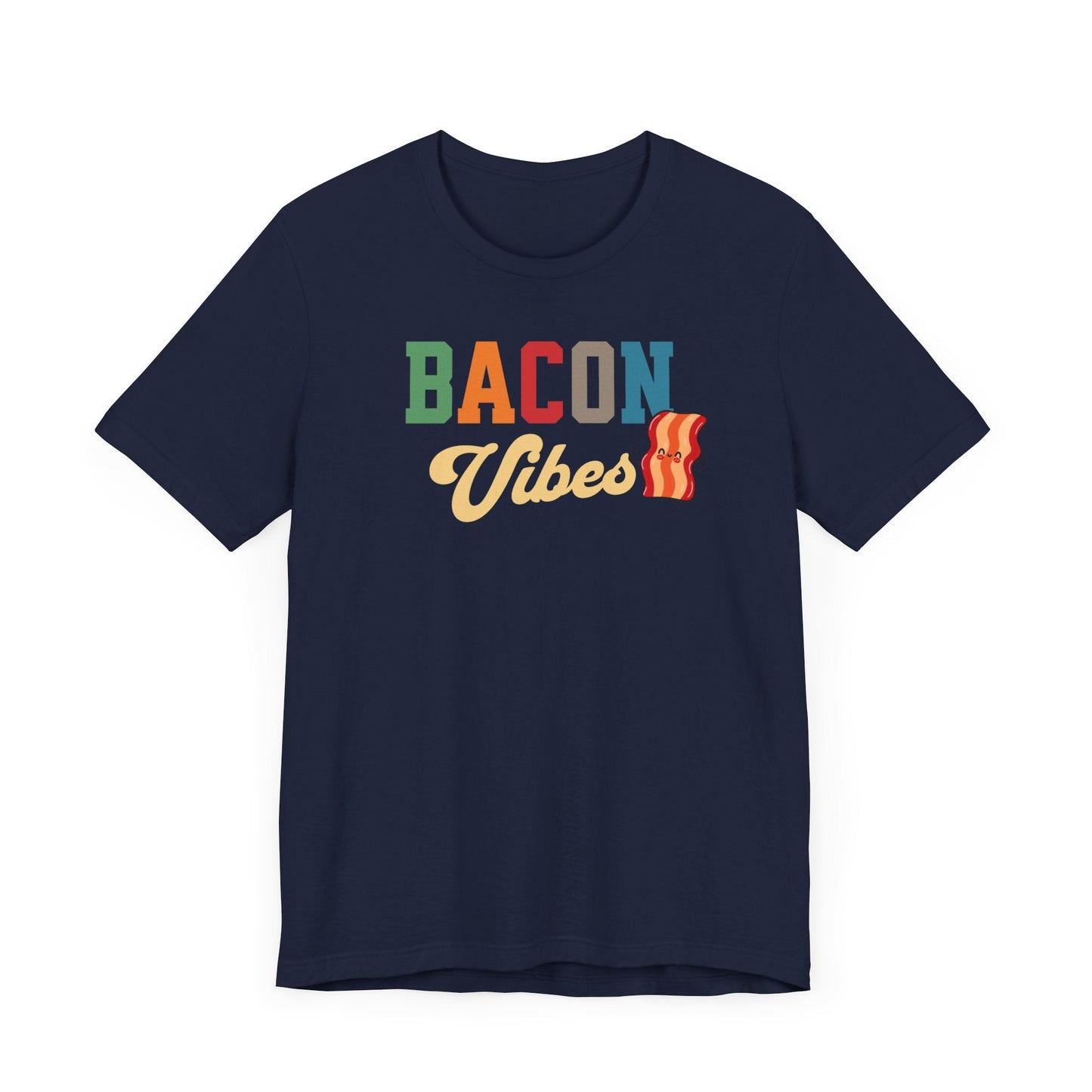 Bacon Vibes! Join The Bacon Crew! Dive into Fun with Our Classic Tee! Bacon Lovers!