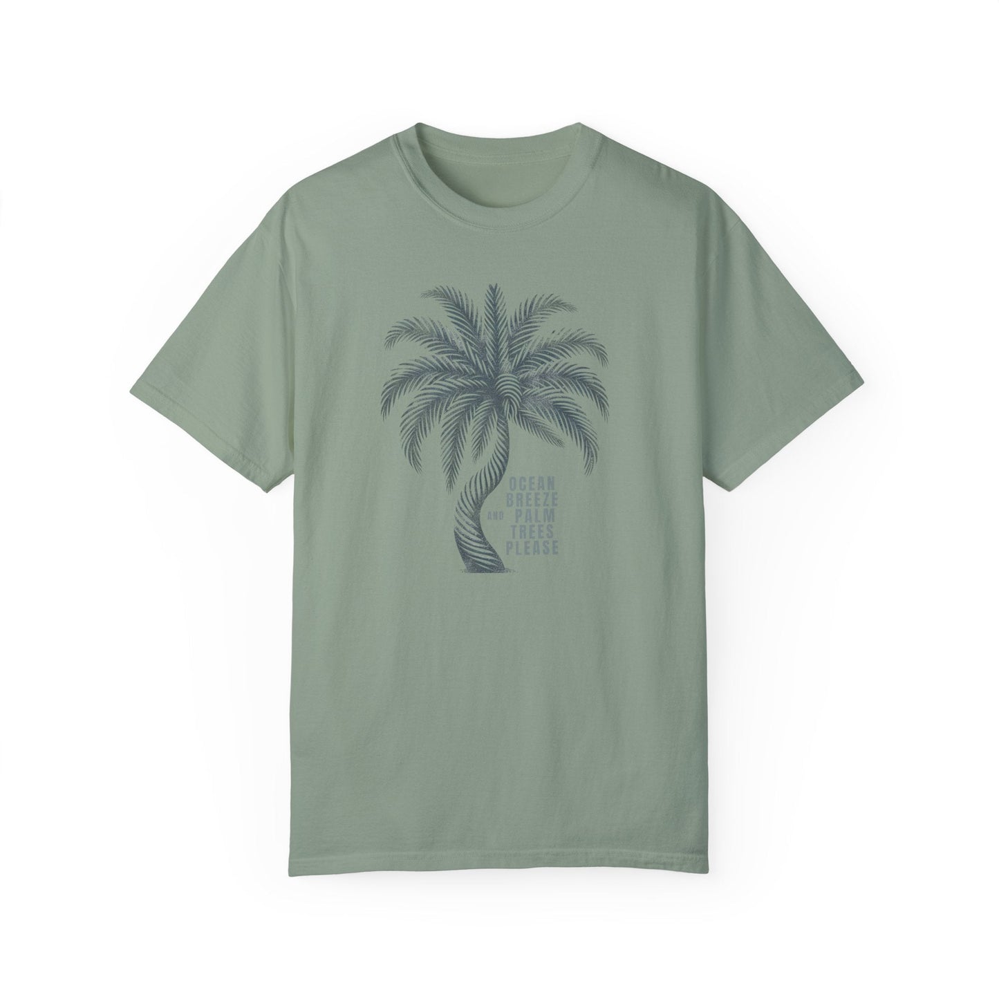 Ocean Breeze & Palm Trees: Enjoy Comfort with Our Cozy Cotton Tee Great Gift Tshirt