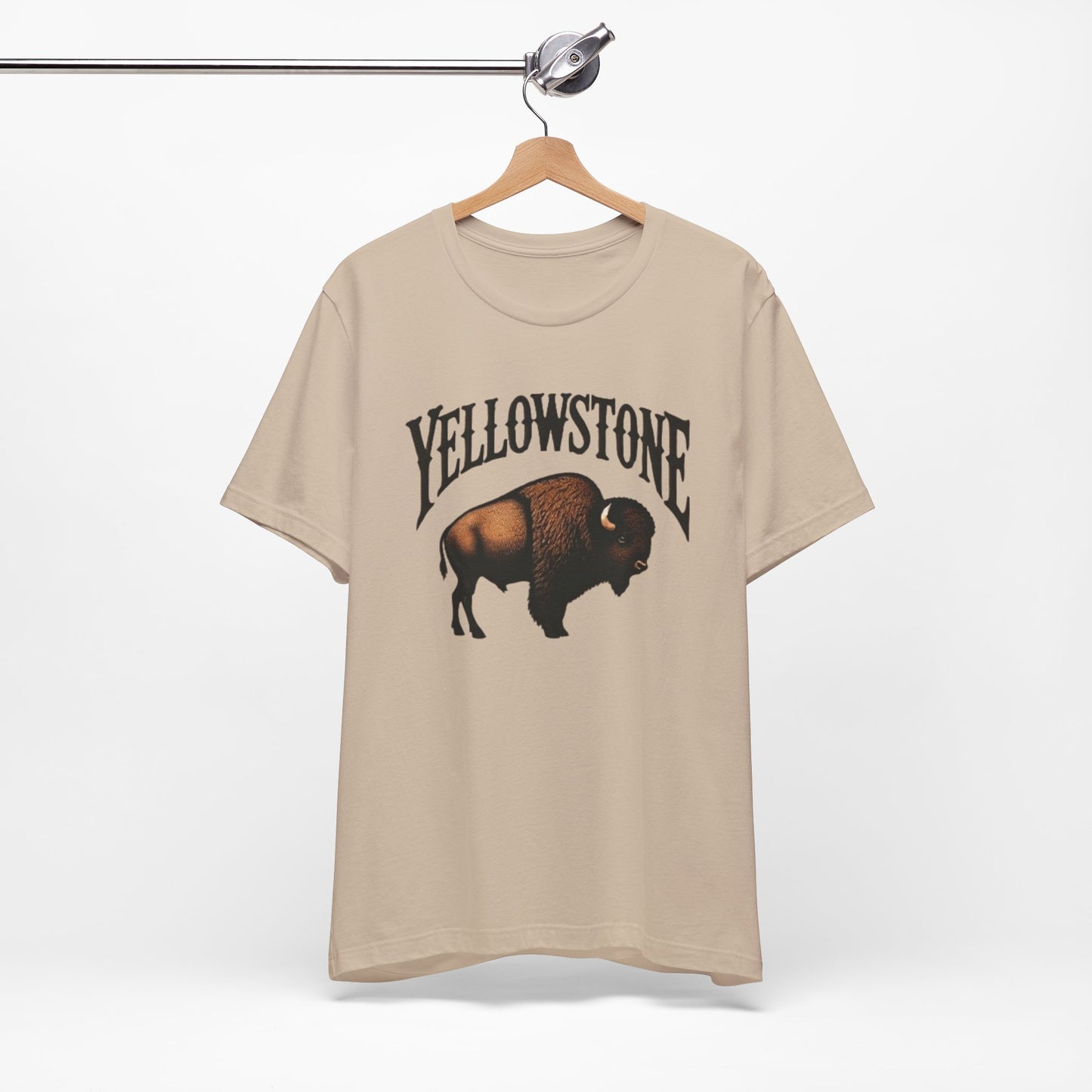 Yellowstone National Park Camping & Hiking Nature Lovers Unisex Short Sleeve Tee