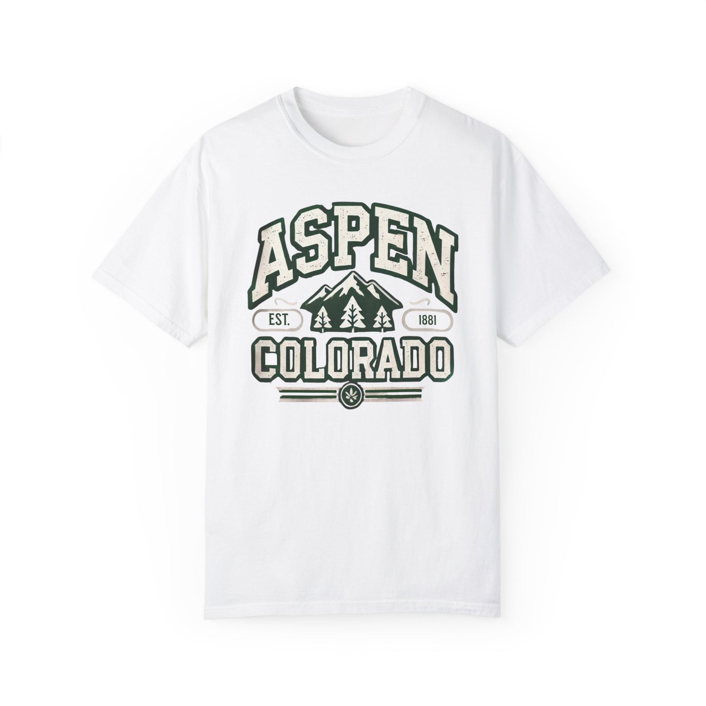 Aspen Colorado Graphic T-Shirt | Mountain Adventure Casual Tee