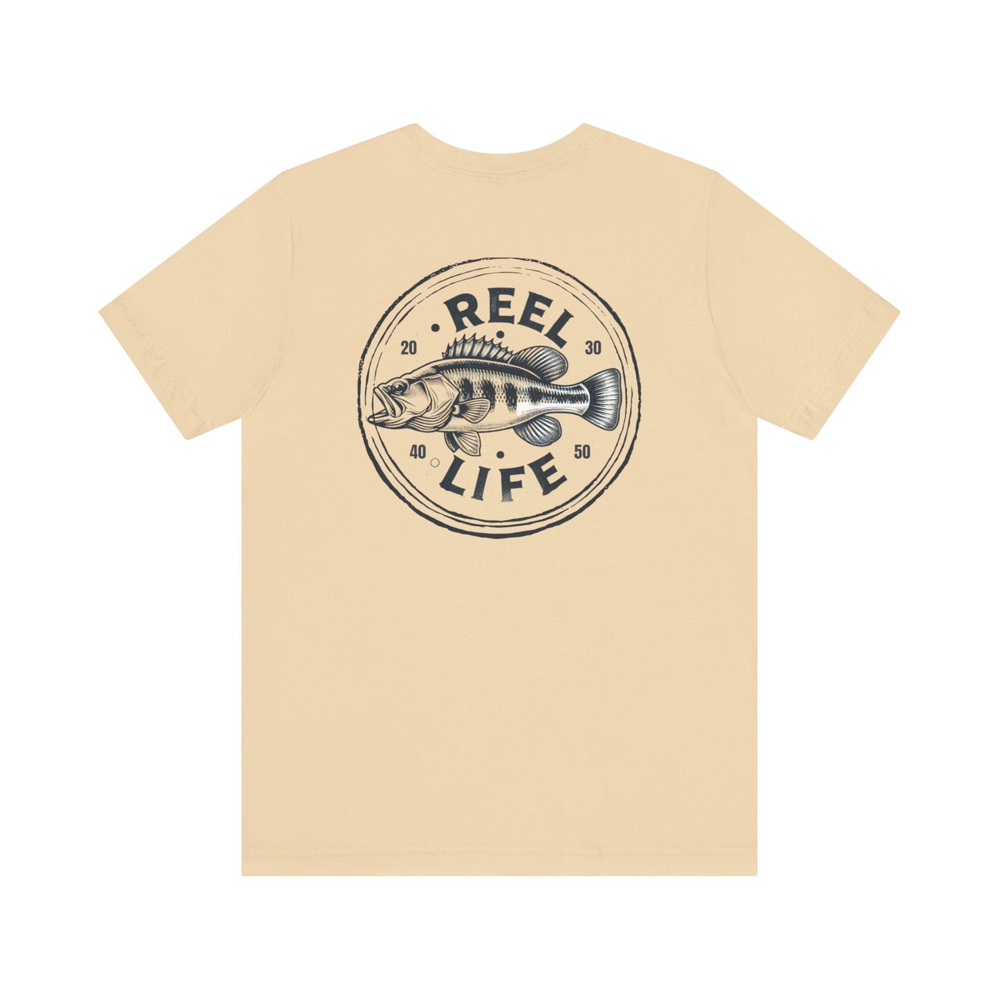 Reel Life Fishing Tee: Cast Away in Comfort & Style! Great Gift Idea for Anyone who Loves Fishing