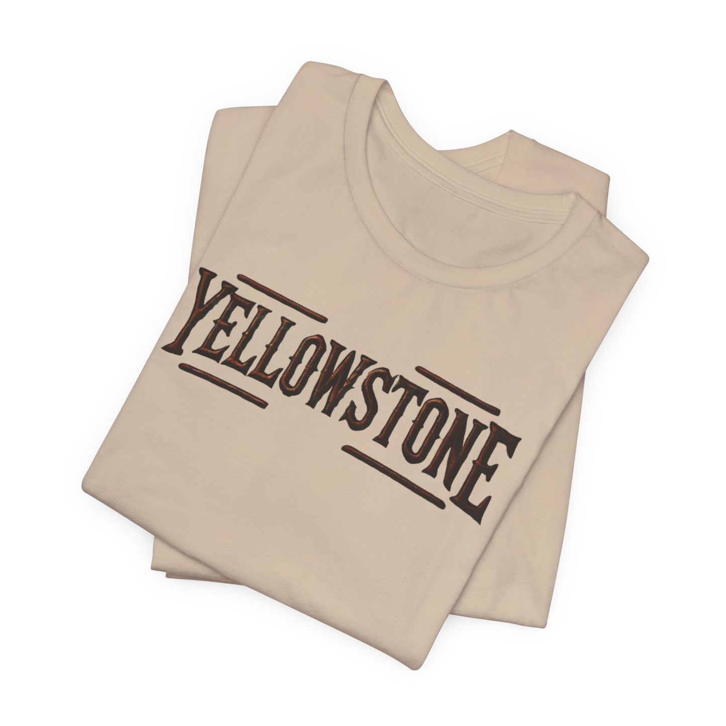 Yellowstone National Park Camping & Hiking Nature Lovers Unisex Short Sleeve Tee