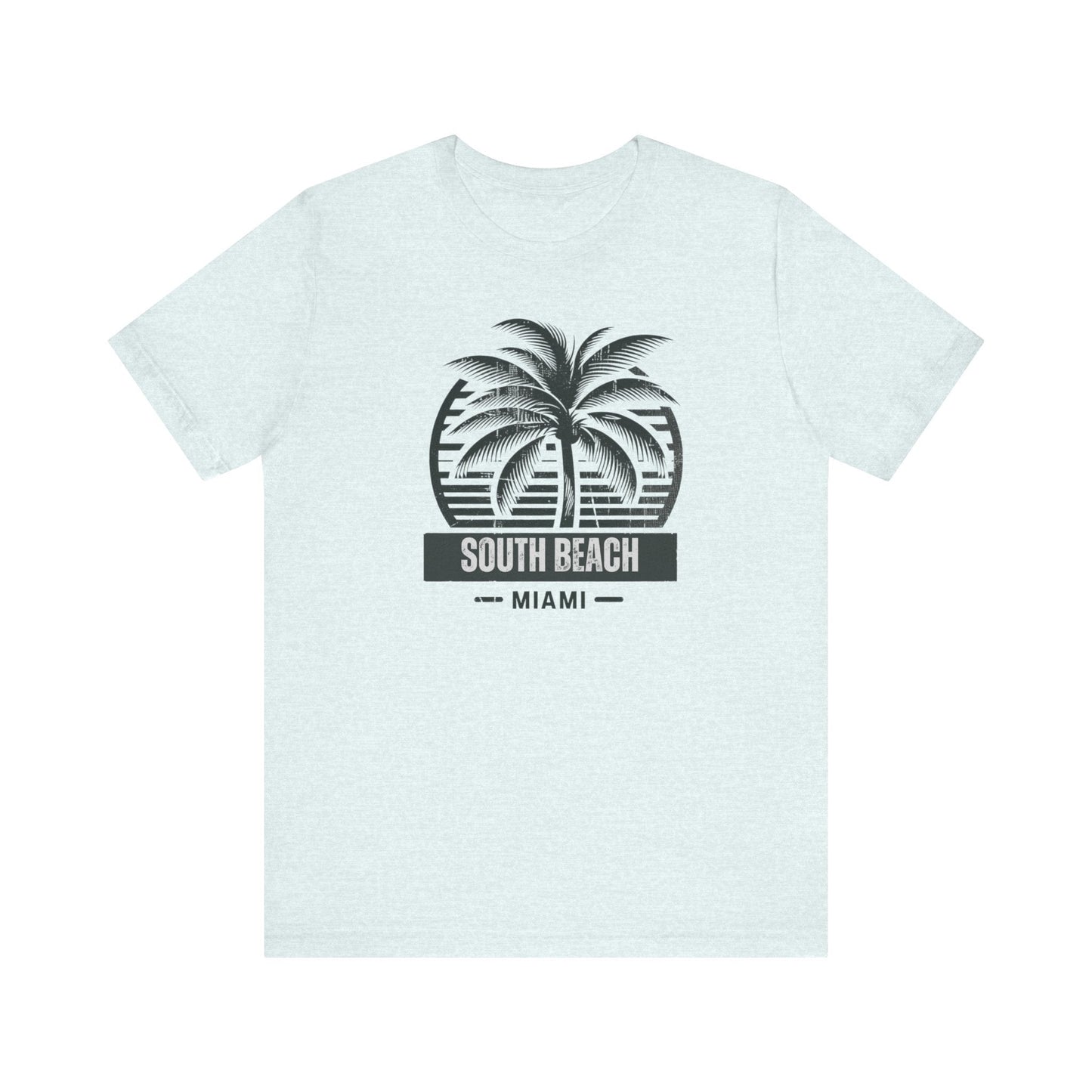 South Beach Serenity: Unisex Palm Trees Tee, the Ultimate Gift for Every Occasion Boyfriend Gift, Girlfriend Gift