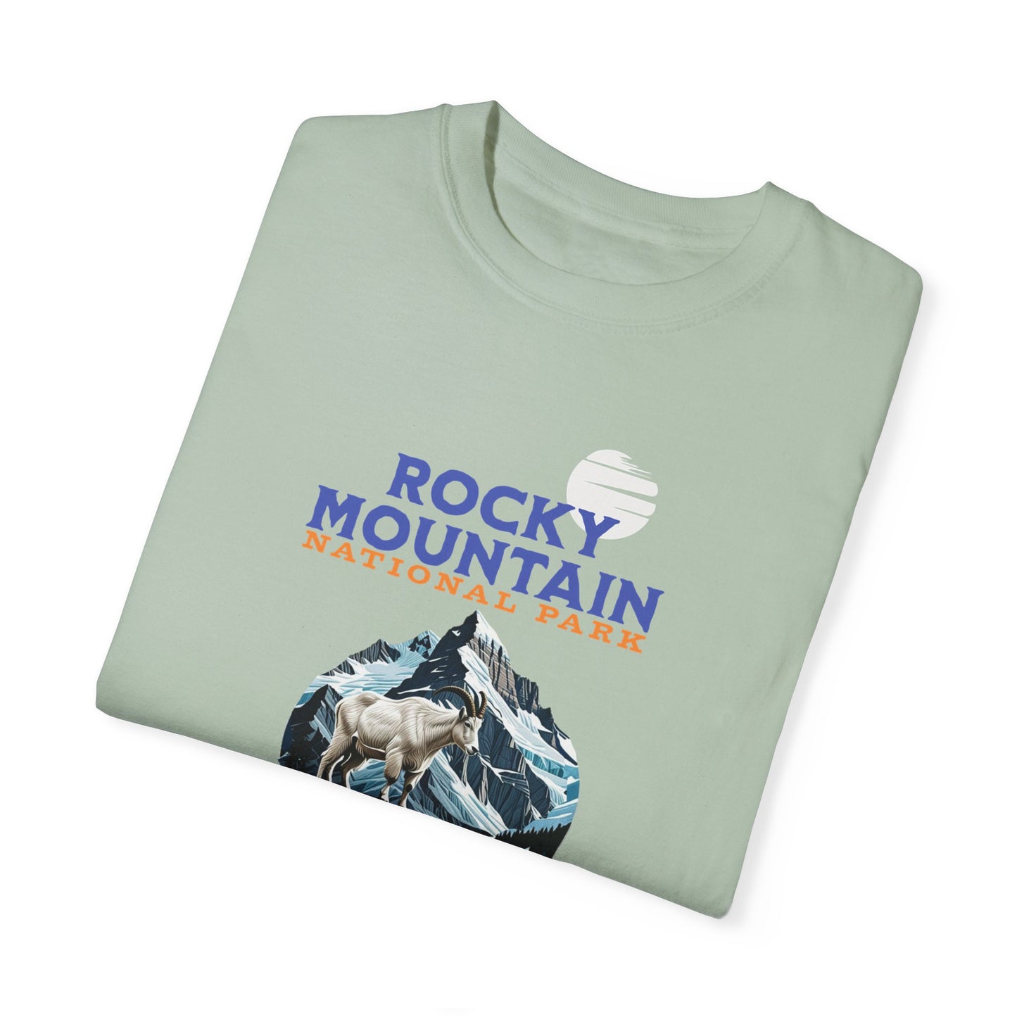 Rocky Mountain National Park Mountain Goat T-Shirt Wildlife Adventure Tee