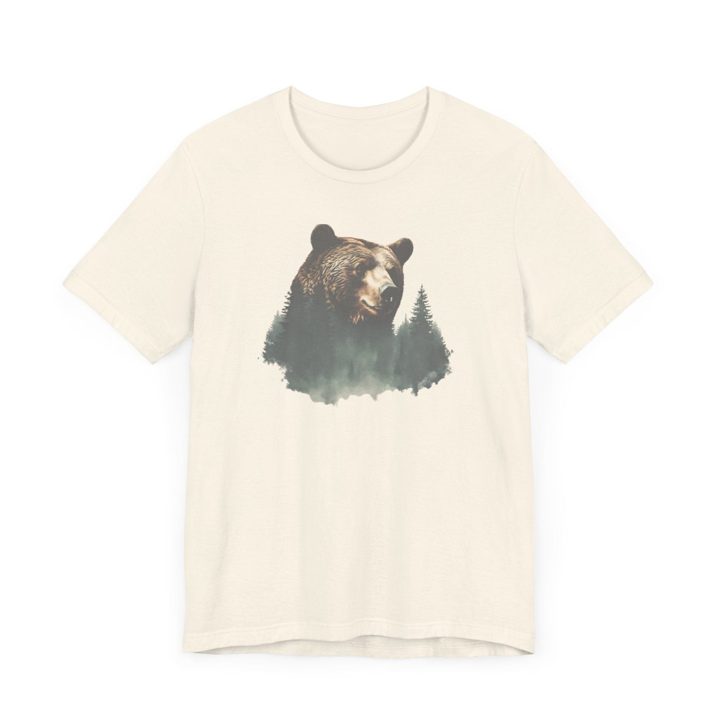 Respect the Locals Bear Life Mountain Escape Get Lost in Nature Unisex Jersey Great Gift, Dad Gift, Husband Gift, Camping Tshirt