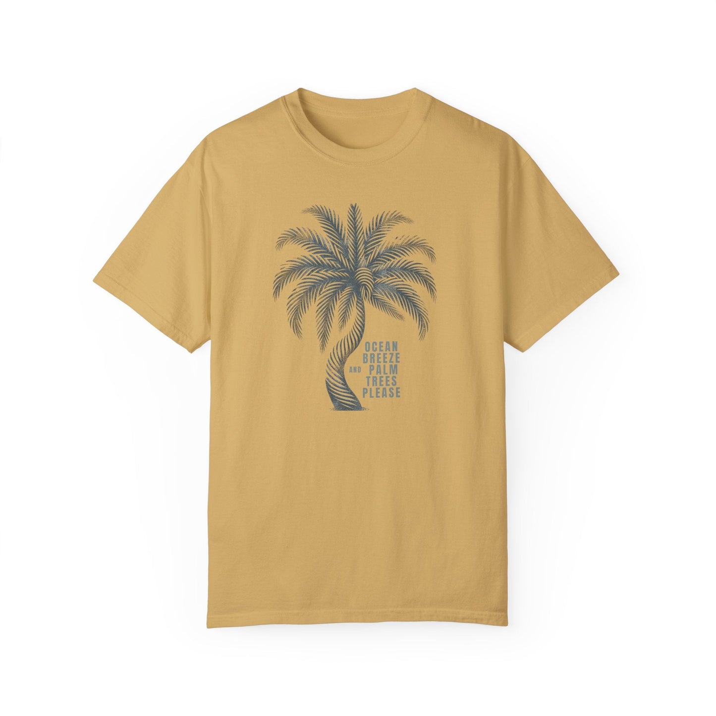 Ocean Breeze & Palm Trees: Enjoy Comfort with Our Cozy Cotton Tee Great Gift Tshirt