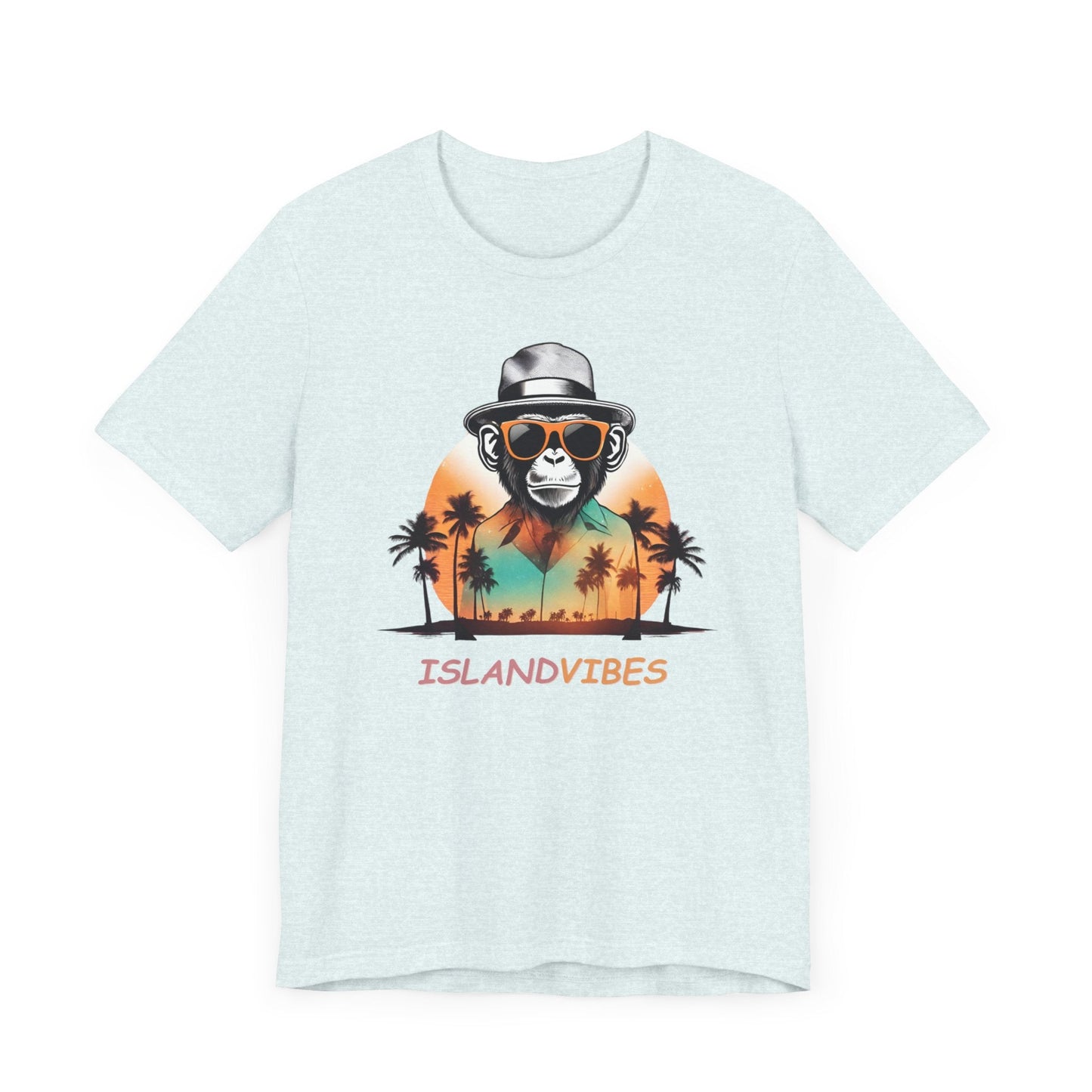 Island Monkey Business: Unisex Tee for Tropical Vibes! Great Gift