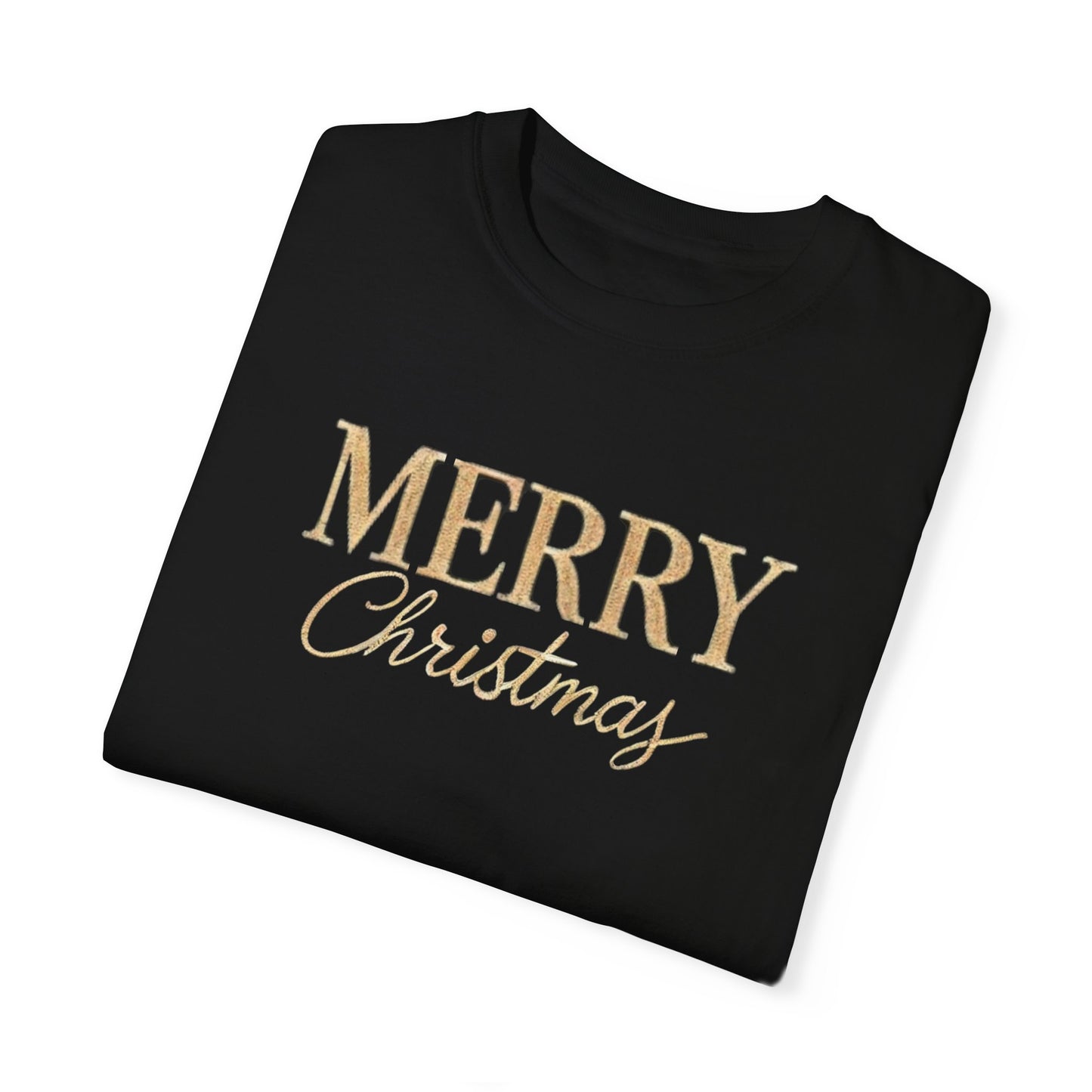 Merry Christmas Holiday Tshirt Comfort Colors Unisex Garment-Dyed T-shirt Great Gift Idea