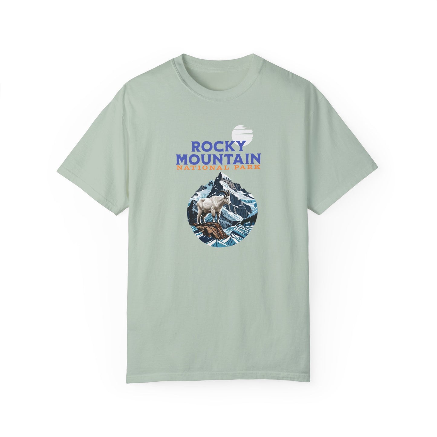 Rocky Mountain National Park Mountain Goat T-Shirt Wildlife Adventure Tee