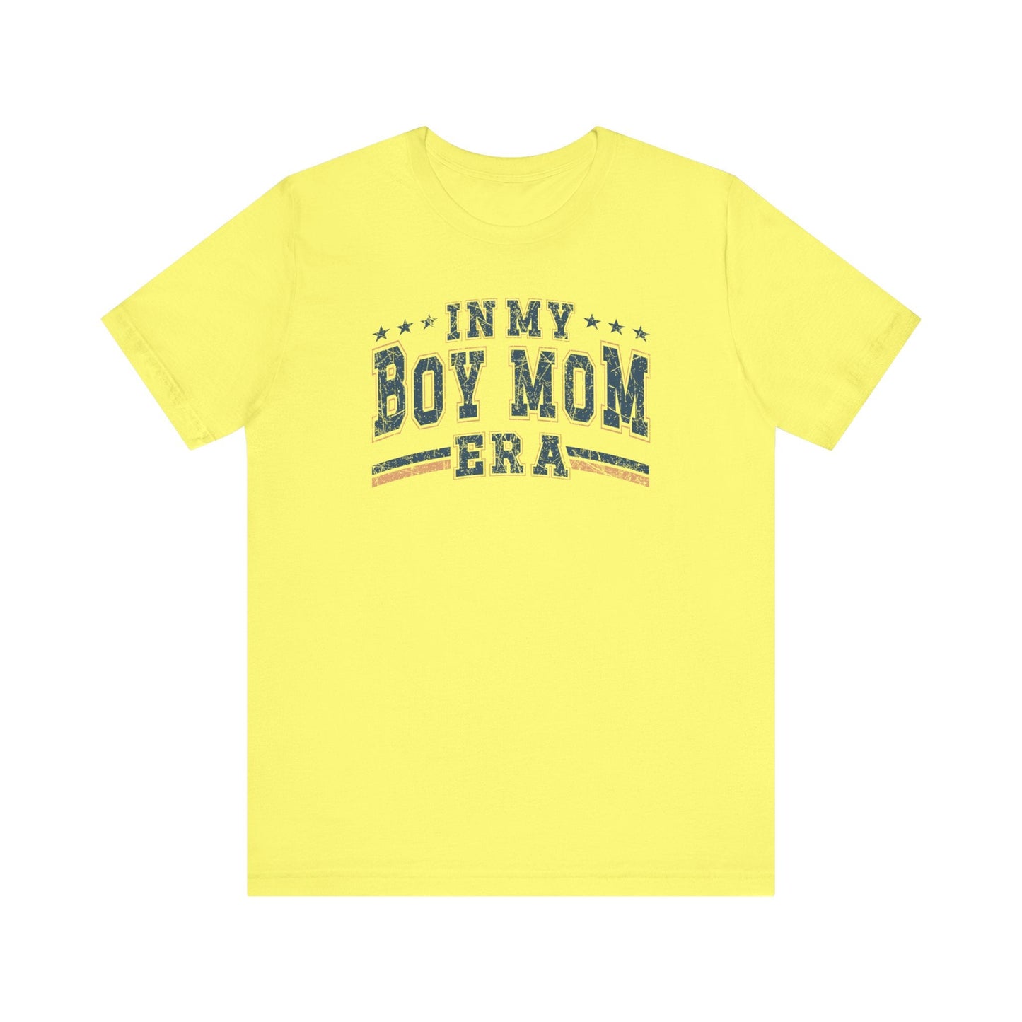 In My Boy Mom Era Tee – Comfortable & Stylish Womens Short Sleeve Crewneck Cotton T-Shirt Mom Gift, Mothers Day Gift