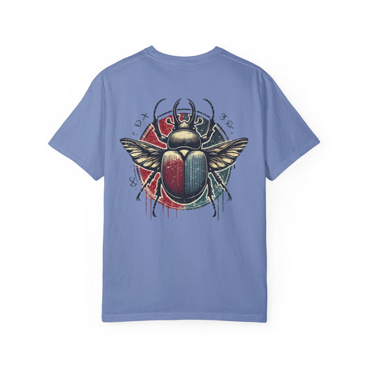 Mystic Beetle Design Unisex Comfort Colors Garment-Dyed T-Shirt | Relaxed Fit & Durable