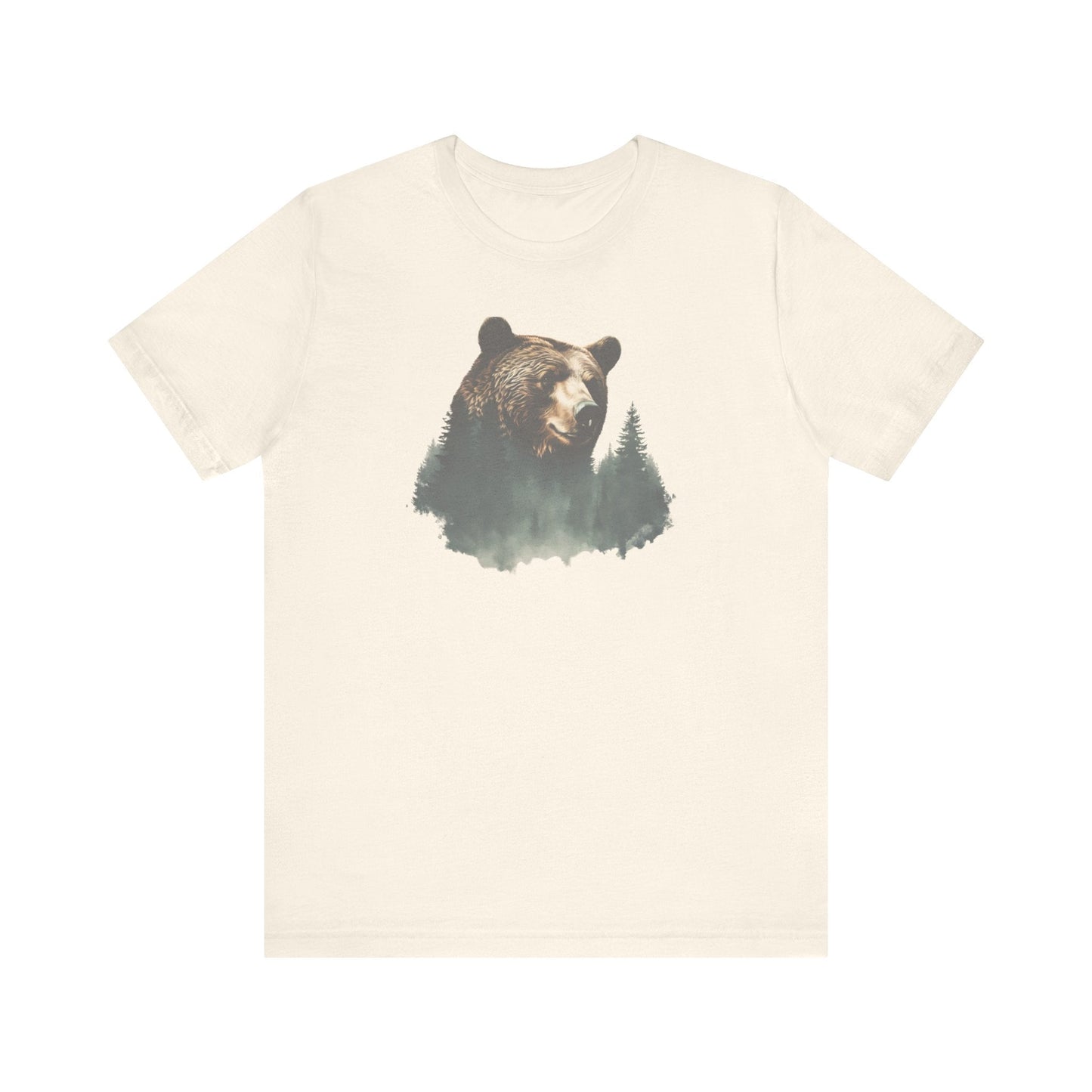 Respect the Locals Bear Life Mountain Escape Get Lost in Nature Unisex Jersey Great Gift, Dad Gift, Husband Gift, Camping Tshirt