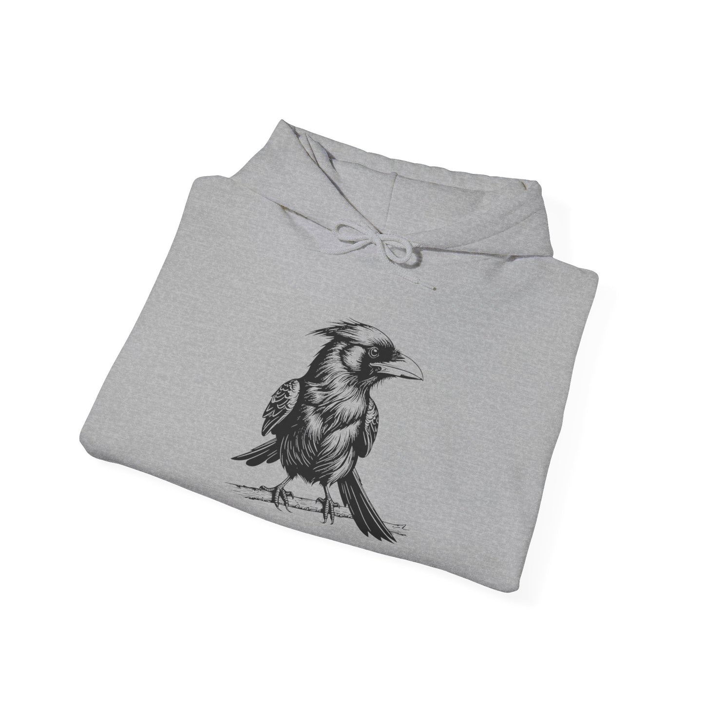 Vintage Minimalist Raven Bird Graphic Sweatshirt Unisex Timeless Pullover