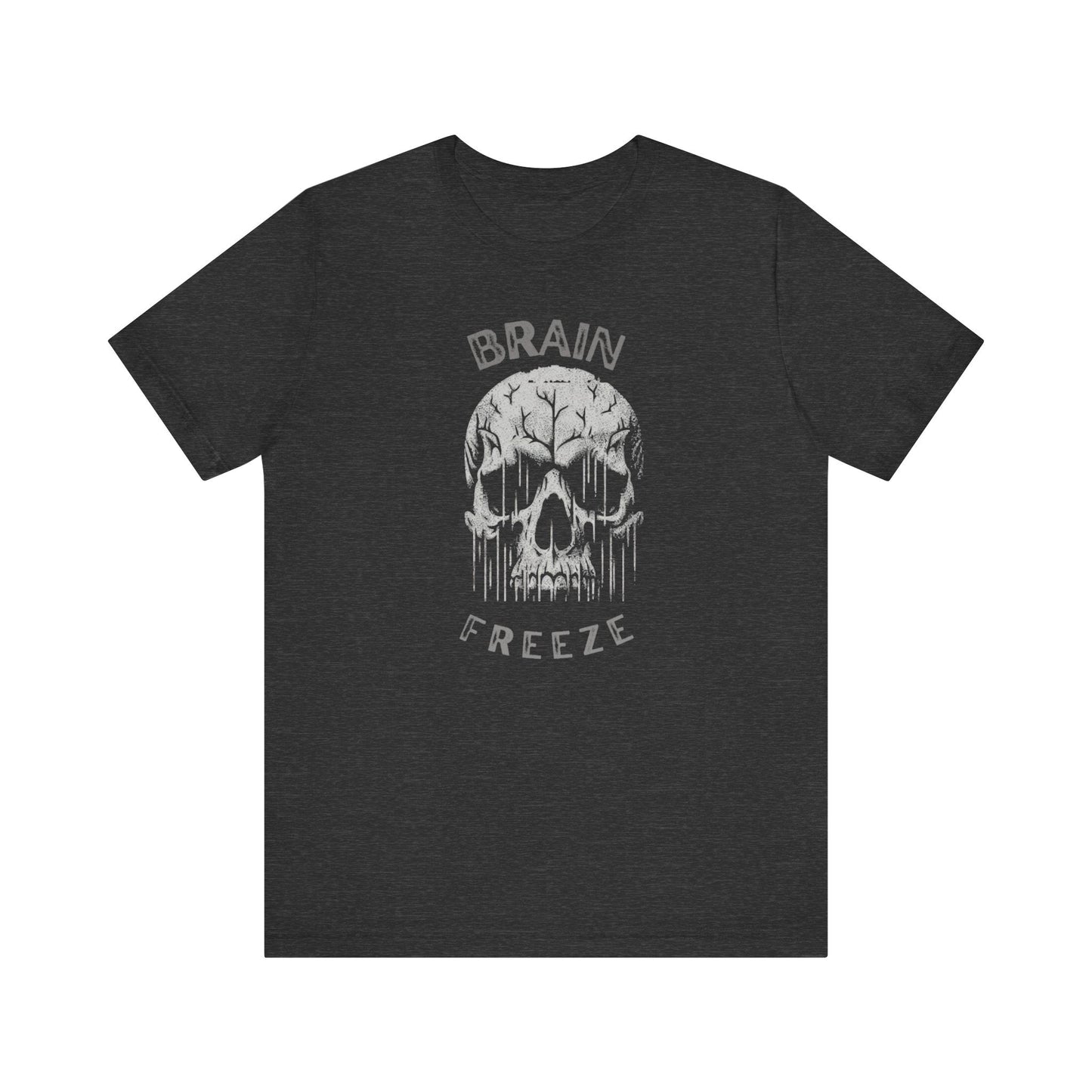 Brain Freeze Skull Tee: Great Style for Every Occasion! Great Gift Idea, Skull Tshirt, Brother Gift, Dad Gift, Husband Gift, Son Gift