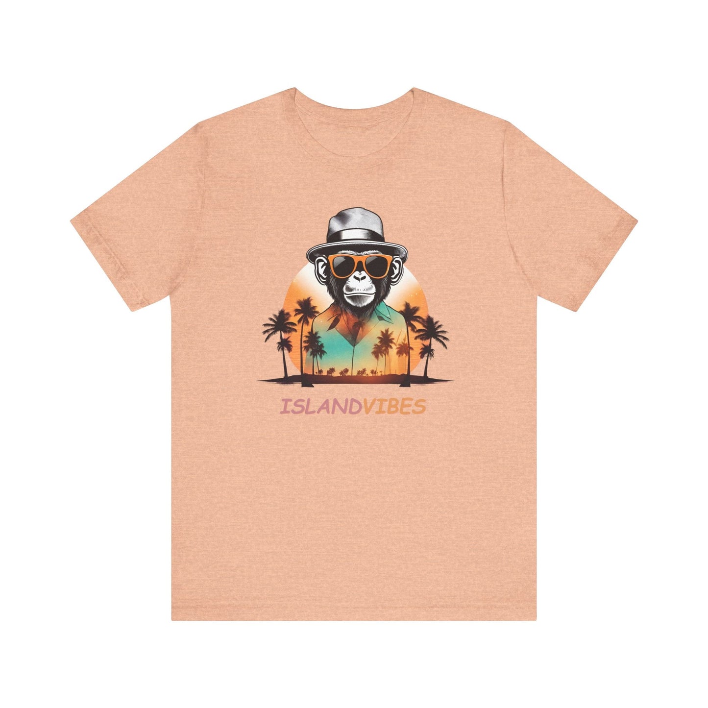 Island Monkey Business: Unisex Tee for Tropical Vibes! Great Gift