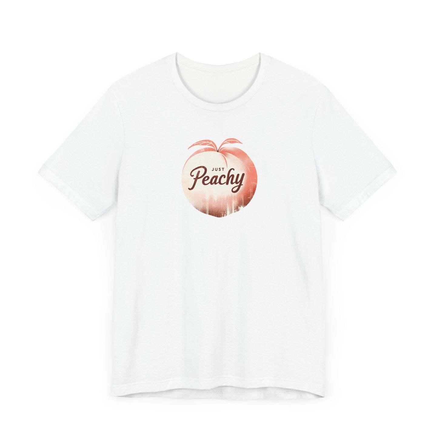 Just Peachy Shirt Summer Shirts, Cute Womens Shirt, Retro Summer Shirt, Gifts For Peach Lovers, Summer Vibes Shirt Moms Gift Girlfriend Gift