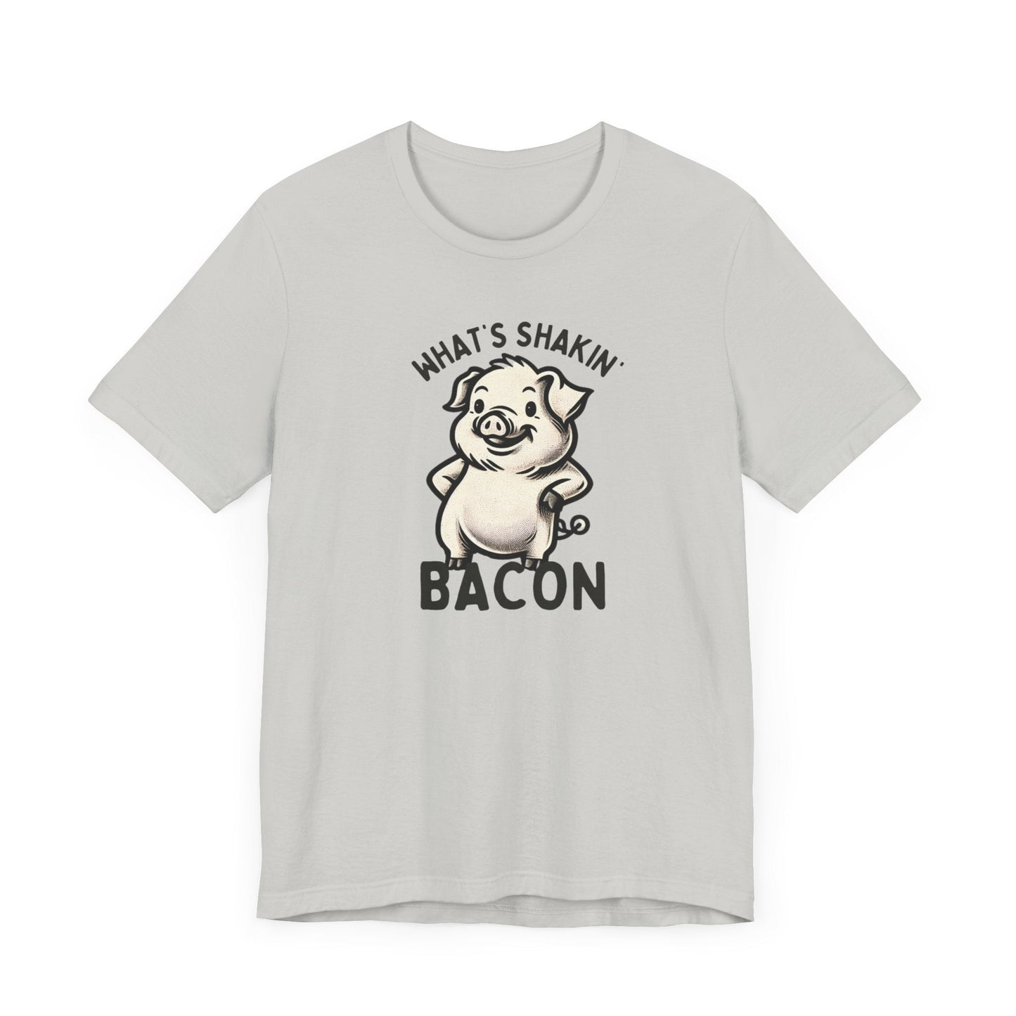 What's Shakin' Bacon? Dive into Fun with Our Classic Tee! Bacon Lovers!