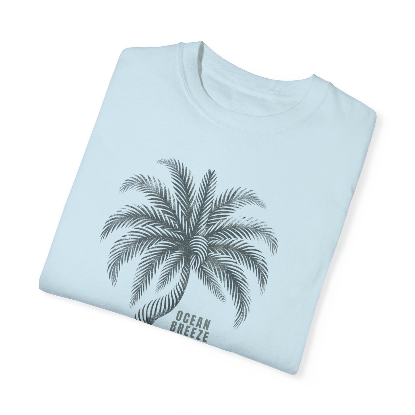 Ocean Breeze & Palm Trees: Enjoy Comfort with Our Cozy Cotton Tee Great Gift Tshirt