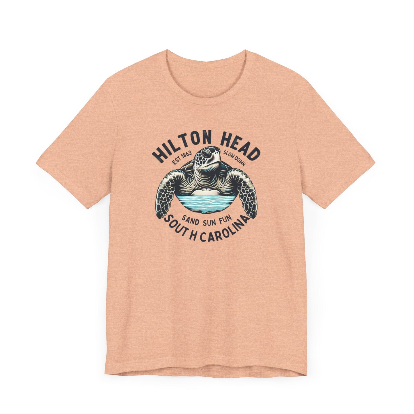 Hilton Head South Carolina Graphic Tee Vacation Shirt Beach Vibes Destination Shirt Great Gift Idea