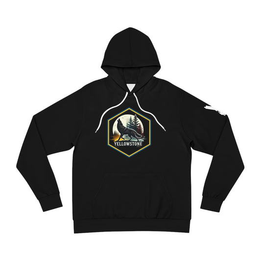 Yellowstone National Park Predator Eyes Unisex Hoodie Cozy  Durable