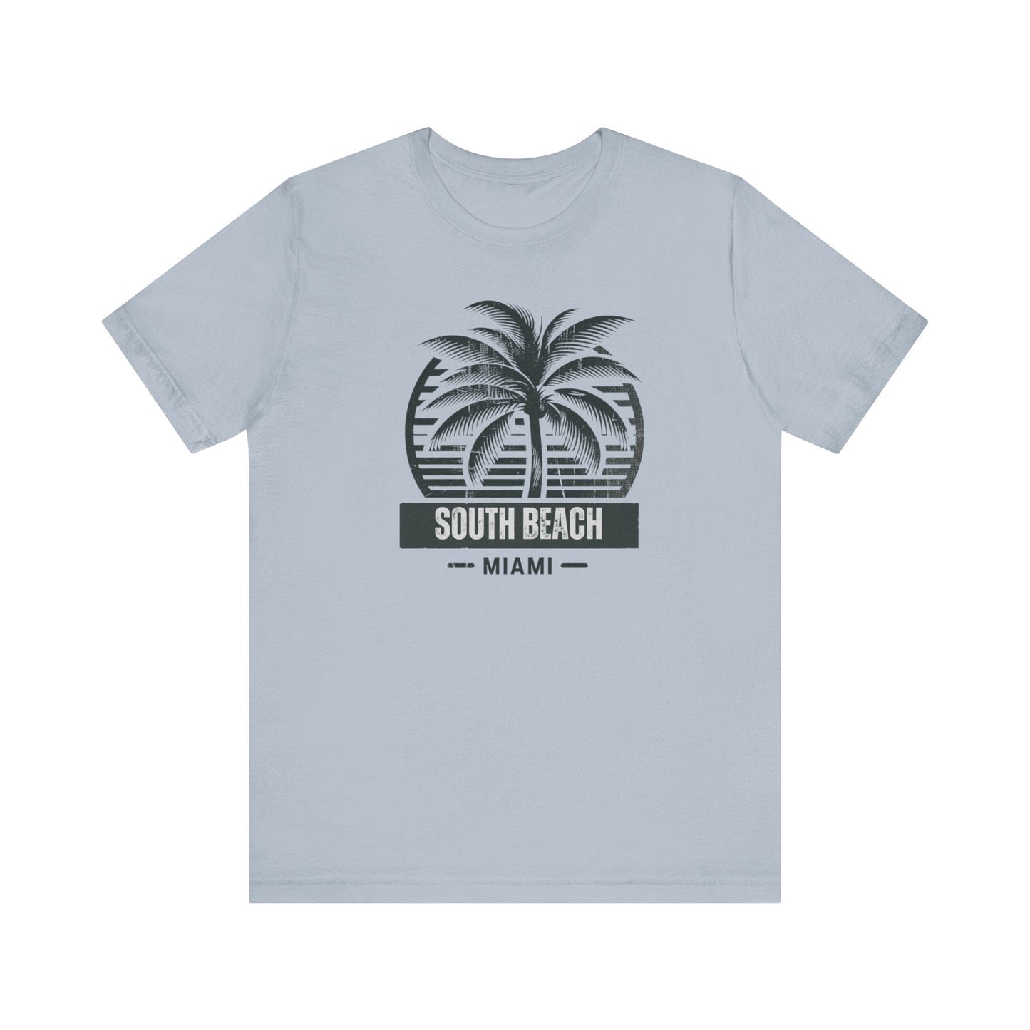 South Beach Serenity: Unisex Palm Trees Tee, the Ultimate Gift for Every Occasion Boyfriend Gift, Girlfriend Gift