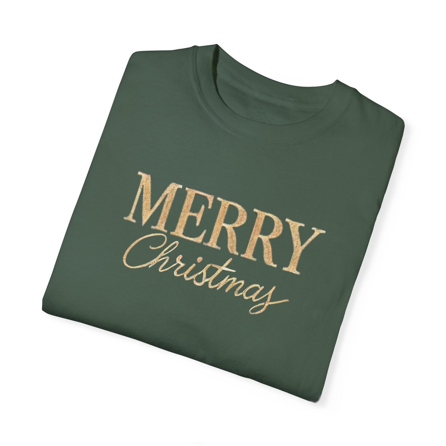 Merry Christmas Holiday Tshirt Comfort Colors Unisex Garment-Dyed T-shirt Great Gift Idea