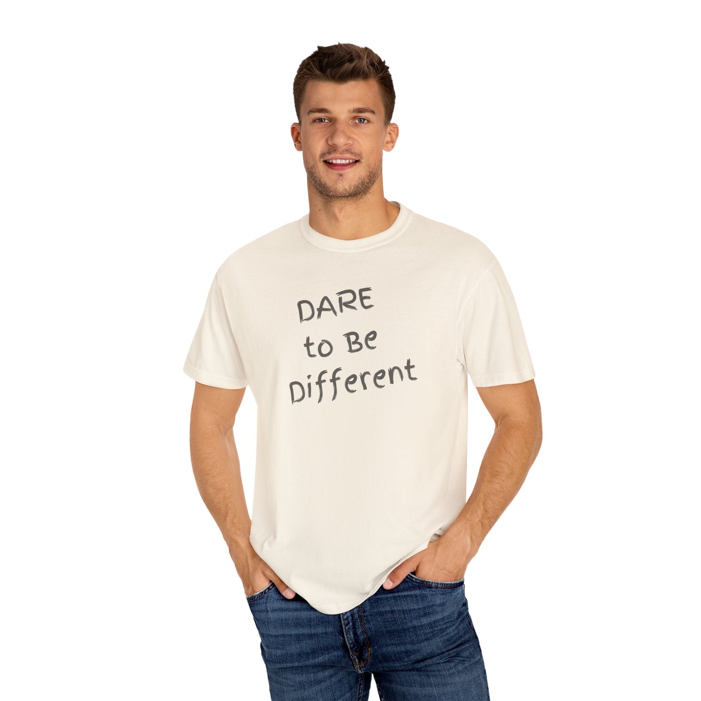 Dare to Be Different Comfort Colors Garment-Dyed T-Shirt Great Gift Girlfriend Gift, Sister Gift, Wife Gift, Mothers Day Gift