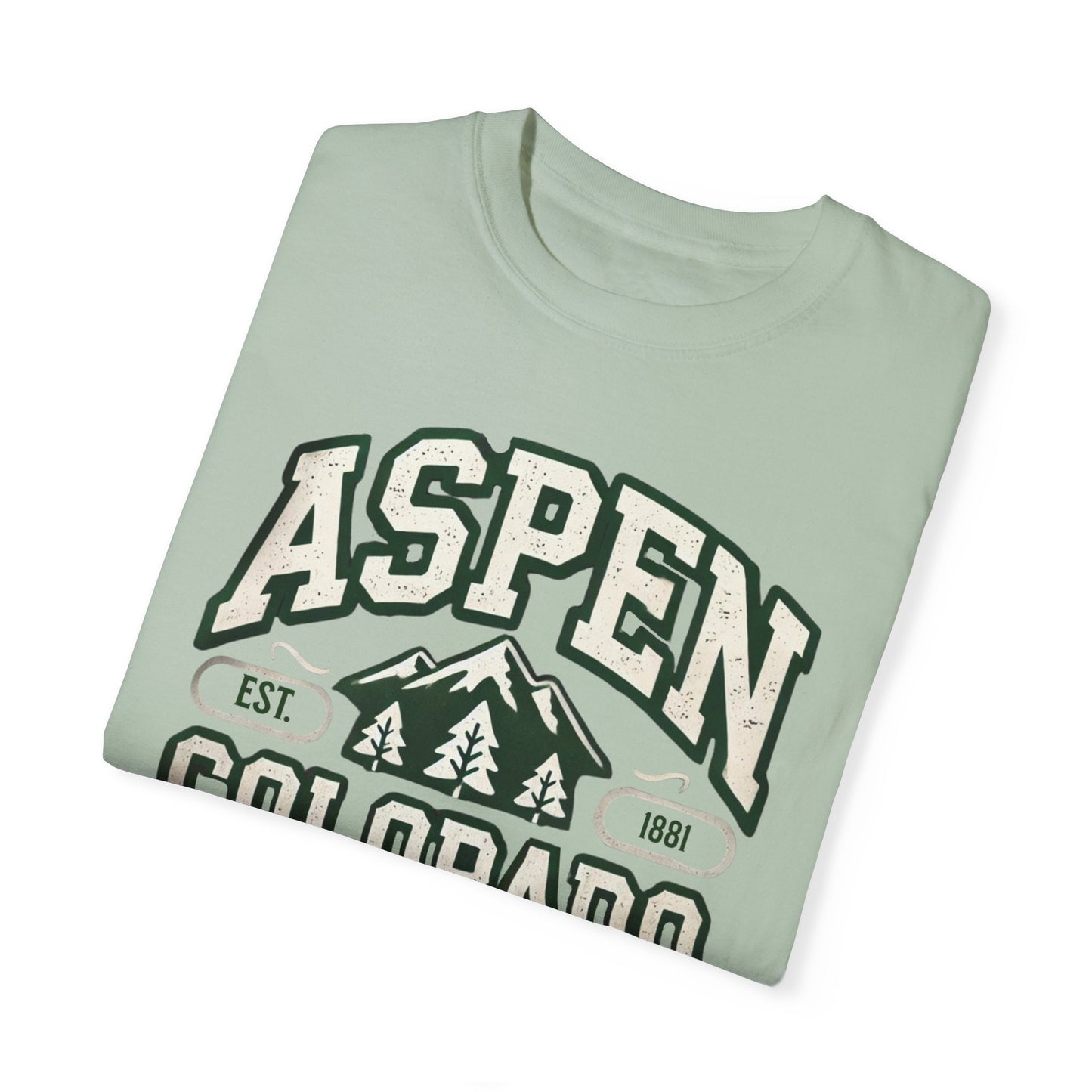 Aspen Colorado Graphic T-Shirt | Mountain Adventure Casual Tee