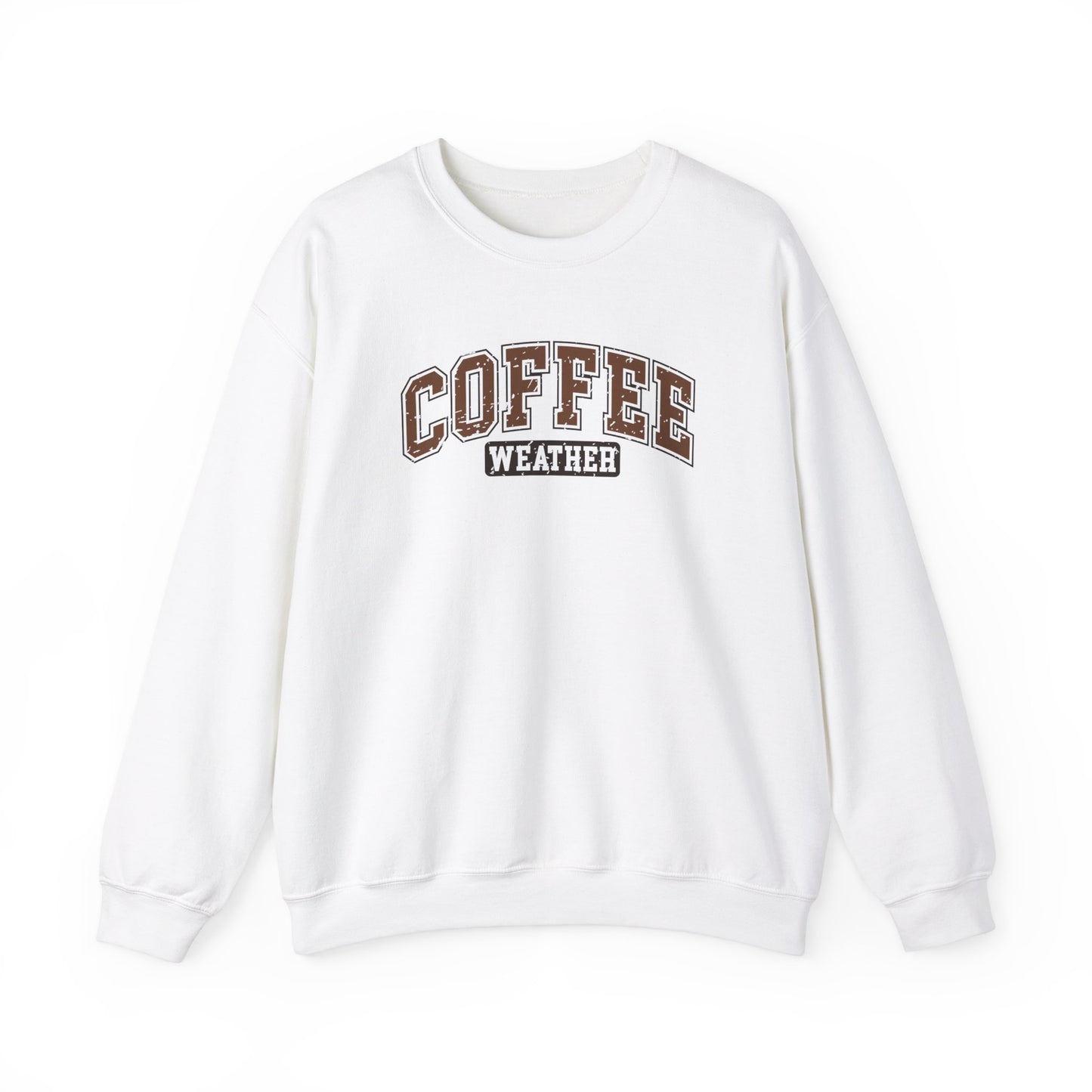 Coffee Weather Graphic Sweatshirt for Cozy Winter Vibes