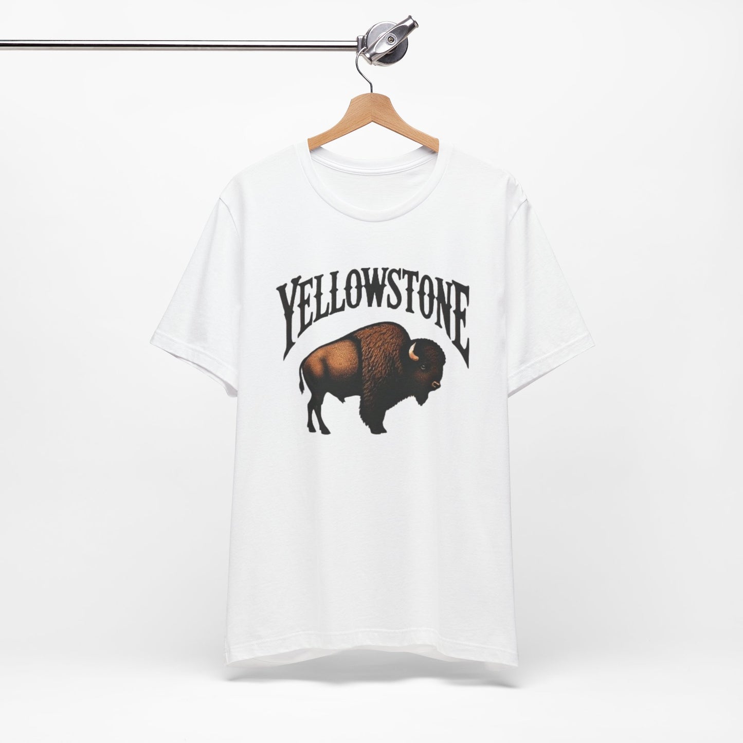 Yellowstone National Park Camping & Hiking Nature Lovers Unisex Short Sleeve Tee