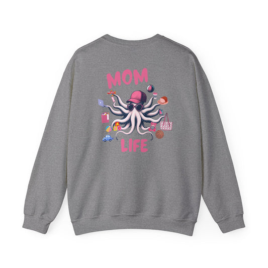 Mom Life Juggling Act and Loving It Octopus Sweatshirt Comfy Cozy and all Cotton