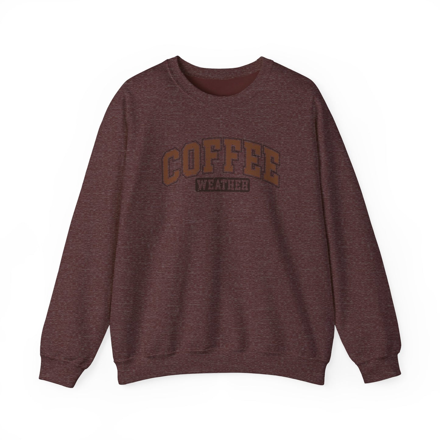 Coffee Weather Graphic Sweatshirt for Cozy Winter Vibes