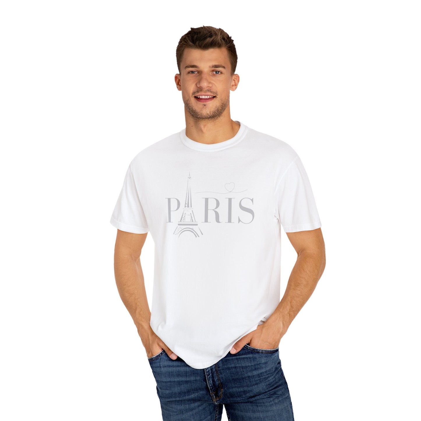 From Paris With Love Comfort Colors 1717 Tee Beach Shirt, Great Gift, Sister Gift, Wife Gift, Mom Gift, Mothers Day Gift Unisex