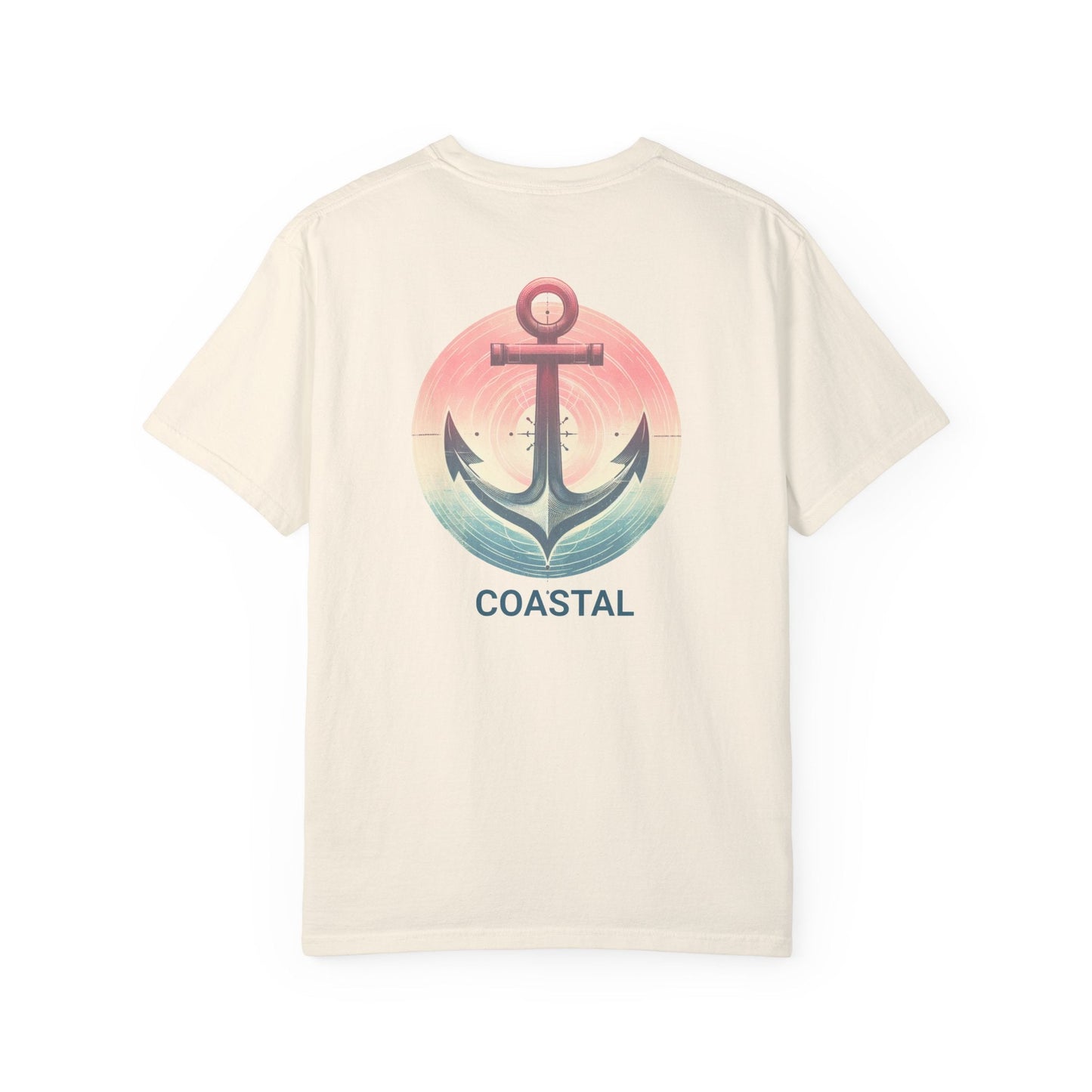 Beautiful Nautical Coastal Anchor T-Shirt | Comfort Colors 1717 Wife Gift, Daughter Gift, Sister Gift, Girlfriend Gift, Beach Shirt