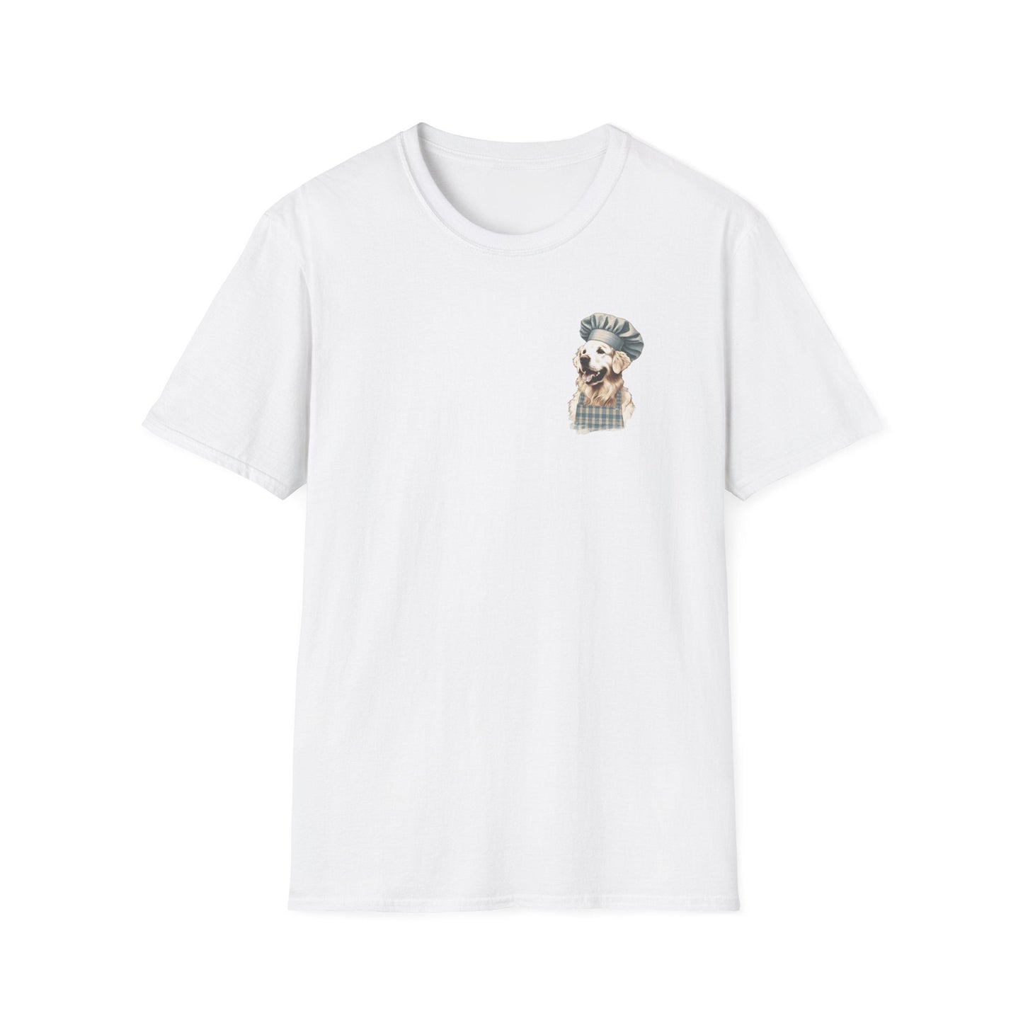 Golden Chef Culinary Adventures Tee | We Love Our Golden Retrievers