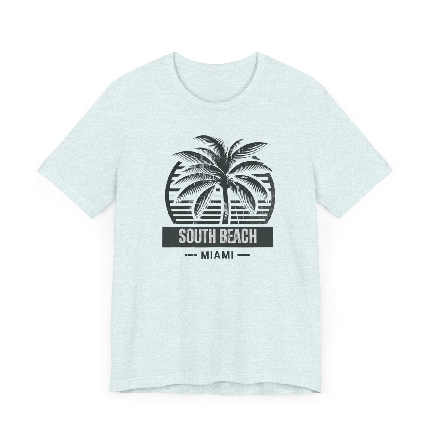 South Beach Serenity: Unisex Palm Trees Tee, the Ultimate Gift for Every Occasion Boyfriend Gift, Girlfriend Gift