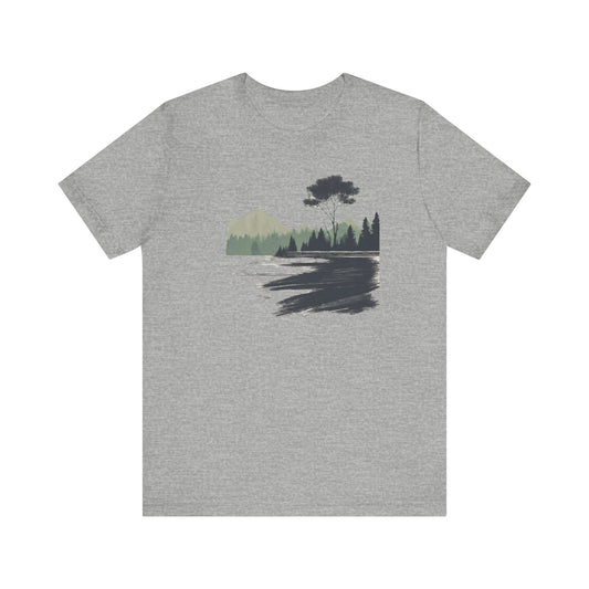 The Great Outdoors Unisex Jersey Tee Great Gift Husband Gift Wife Gift, Camping, Hiking, Boyfriend Gift, Girlfriend Gift, Camping Shirt