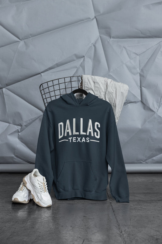 Dallas Texas Unisex Heavy Blend Hooded Sweatshirt Warm & Stylish Hoodie Great Gift