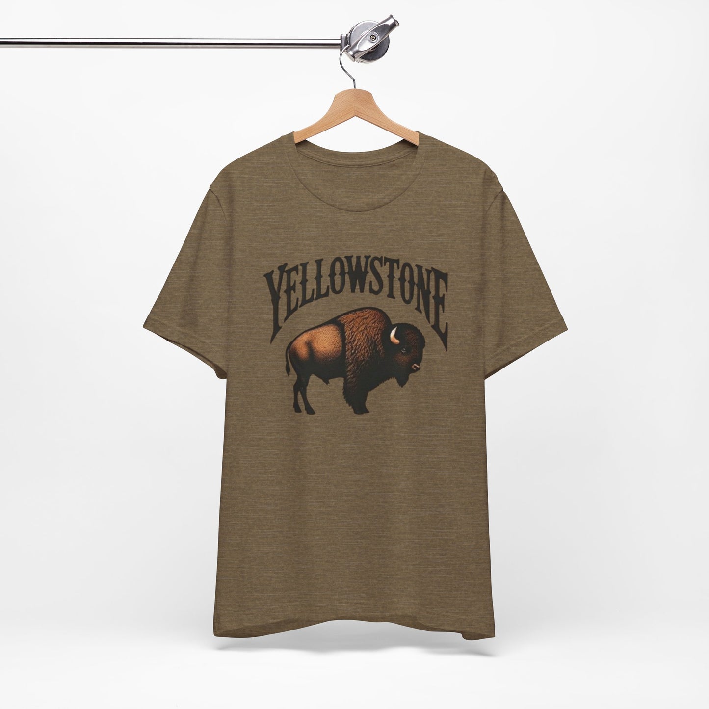 Yellowstone National Park Camping & Hiking Nature Lovers Unisex Short Sleeve Tee