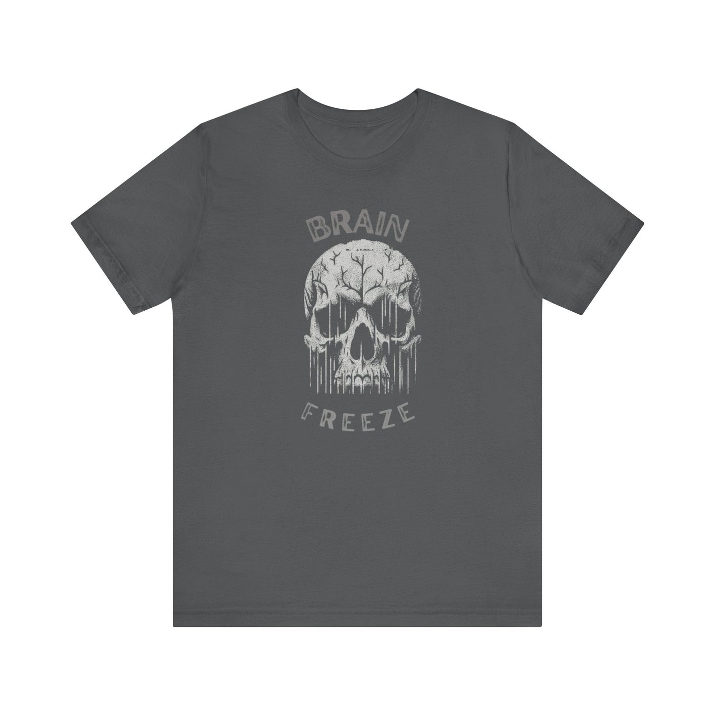 Brain Freeze Skull Tee: Great Style for Every Occasion! Great Gift Idea, Skull Tshirt, Brother Gift, Dad Gift, Husband Gift, Son Gift