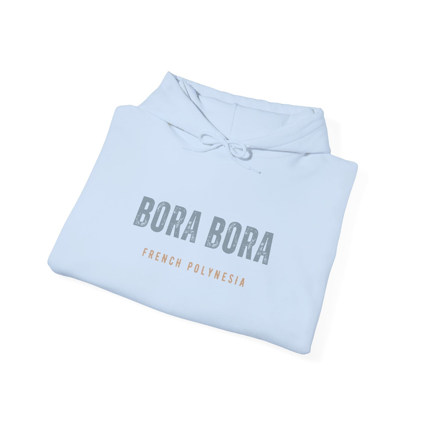 Bora Bora Unisex Heavy Blend Hooded Sweatshirt Cozy, Stylish, and Durable Vacation Destination Trave;l Shirt Great Gift