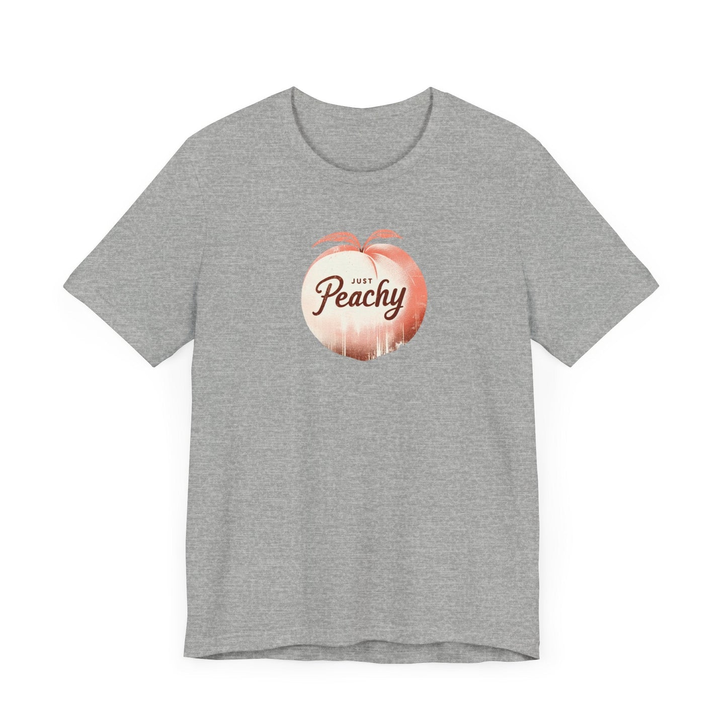 Just Peachy Shirt Summer Shirts, Cute Womens Shirt, Retro Summer Shirt, Gifts For Peach Lovers, Summer Vibes Shirt Moms Gift Girlfriend Gift