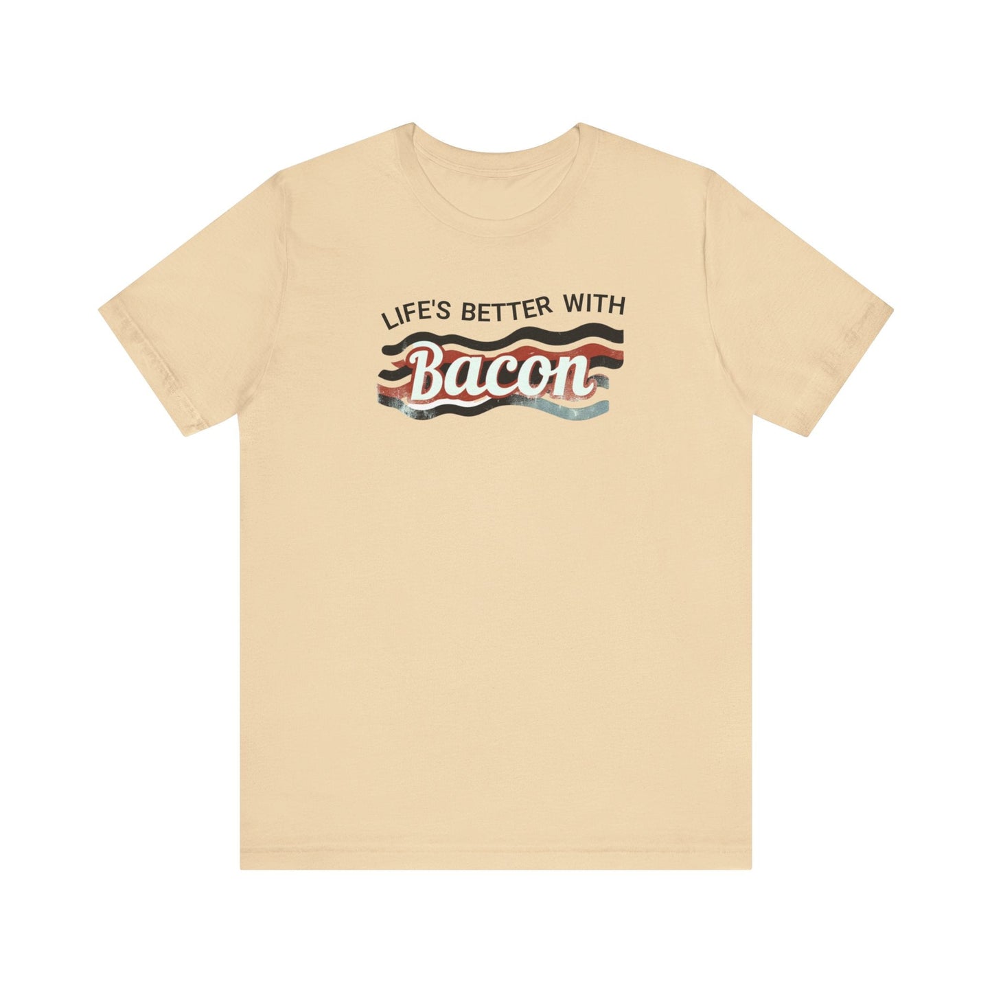 Life's Better With Bacon!!! Dive into Fun with Our Classic Tee! Bacon Lovers!