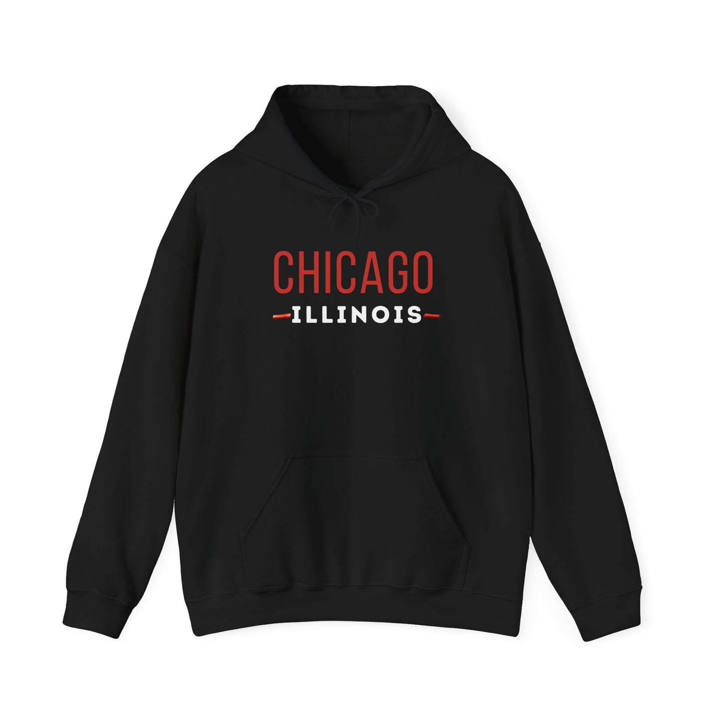 Chicago Illinois Unisex Heavy Blend Hooded Sweatshirt Warm & Stylish Hoodie Great Gift