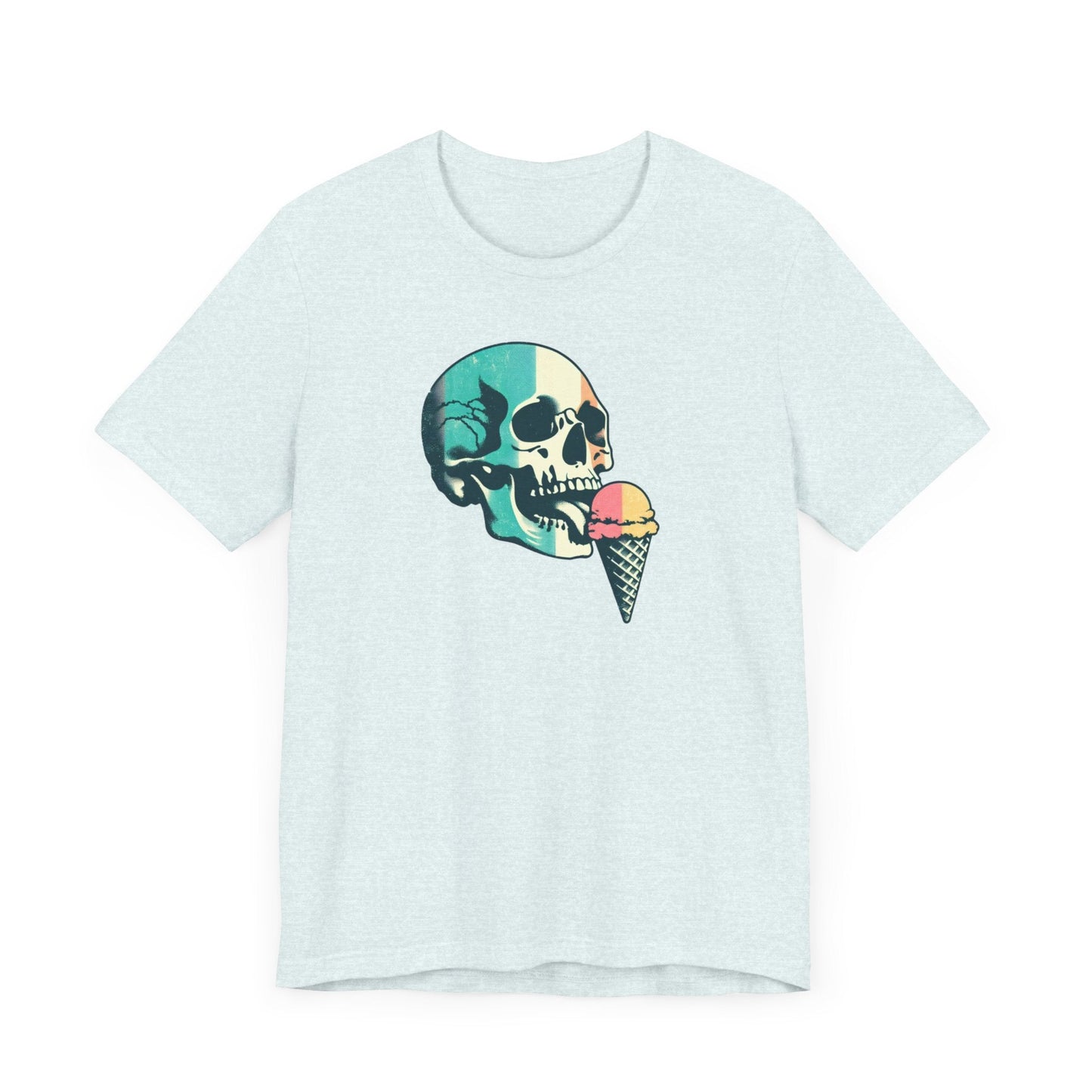 Skull Tee: Embrace Cool Comfort and Style with This Crewneck Tshirt Makes a Great Gift