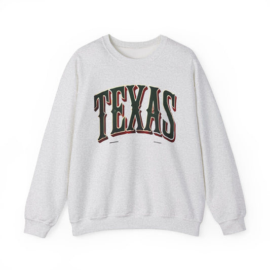 Texas Spirit Travel Vacation Unisex Heavy Blend Crewneck Sweatshirt | Cozy & Durable