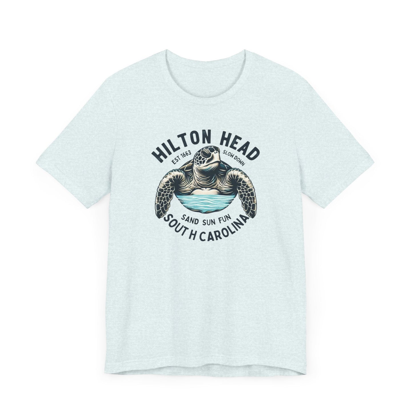 Hilton Head South Carolina Graphic Tee Vacation Shirt Beach Vibes Destination Shirt Great Gift Idea