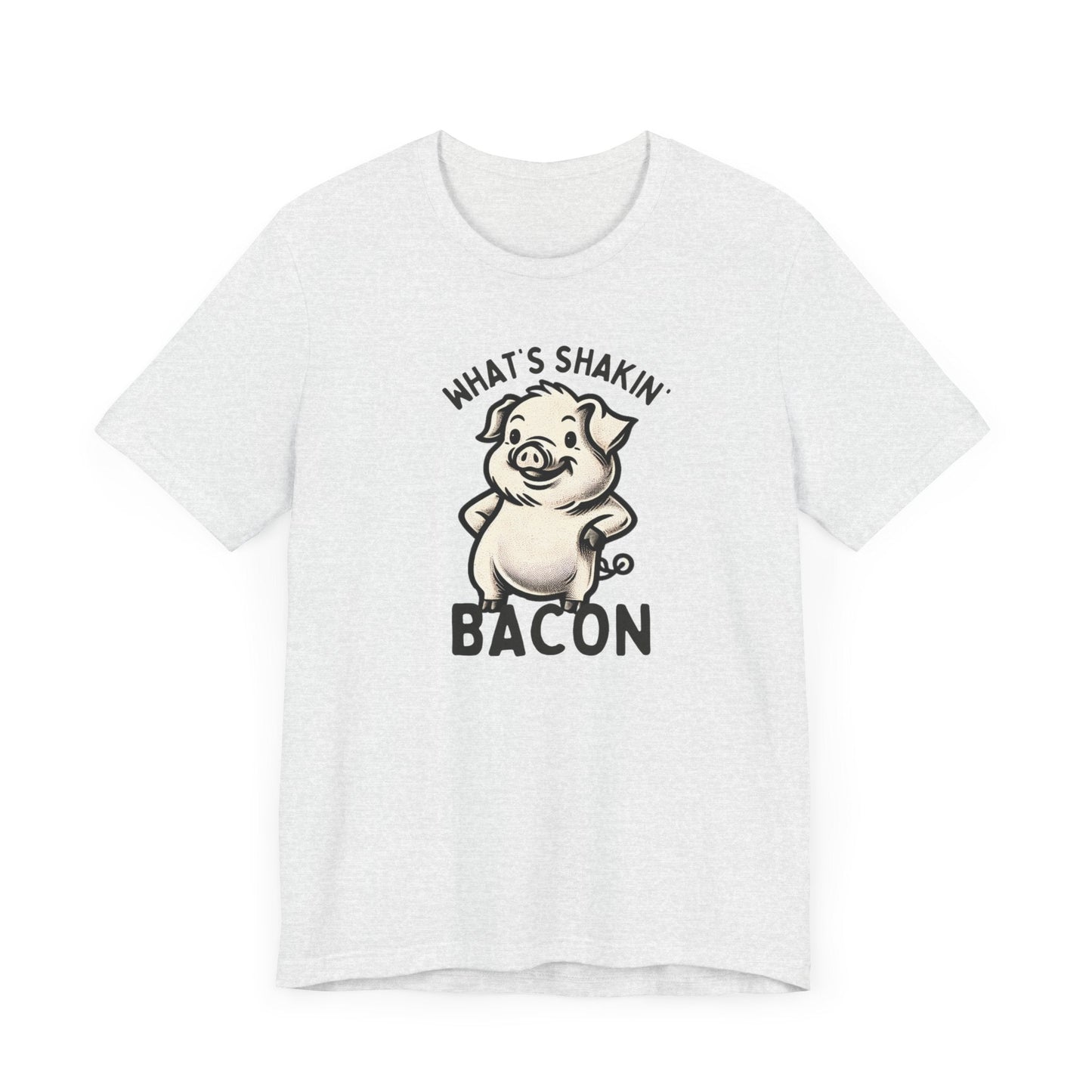 What's Shakin' Bacon? Dive into Fun with Our Classic Tee! Bacon Lovers!