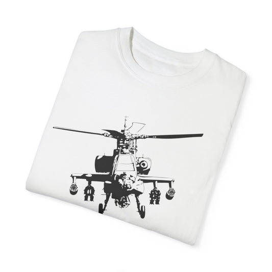 Apache Helicopter Patriotic T-Shirt for Men and Women